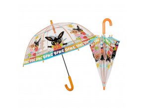 Dětský deštník BING transparent