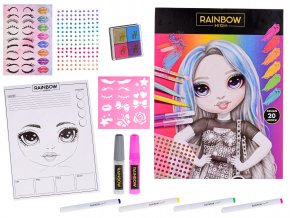 Rainbow High módní kreativní sada v krabičce