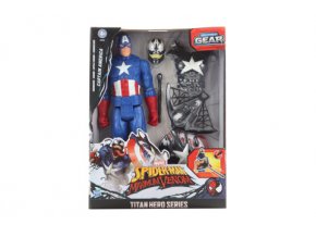 AVENGERS Figurka Captain America s power fx příslušenstvím