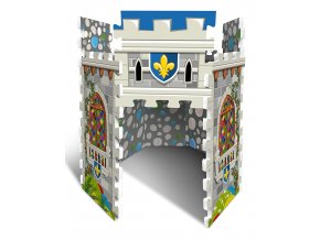 3D pěnové podlahové puzzle hrad - 14 dílů