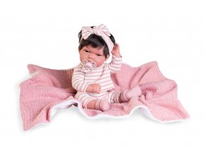 Toneta - realistická panenka miminko s celovinylovým tělem - 33 cm