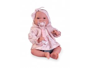 Nica Sweet reborn - realistická panenka miminko s měkkým látkovým tělem - 42 cm