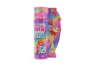 Cutie Reveal Barbie pastelová edice - lev