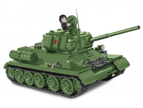 World War II T-34-85, 668 kostek, 1 figurka