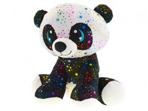 Panda Star Sparkle plyšová 35 cm sedící