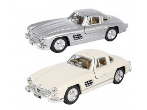 Auto Mercedes-Benz 300SL 1954 12,5 cm 1:36 kov zpětný chod