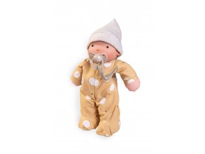 Ariel - organická panenka s měkkým látkovým tělem - 26 cm