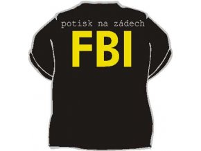 Tričko - FBI