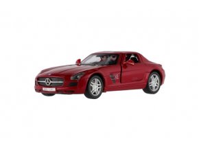 Auto Kinsmart Mercedes-Benz SLS AMG kov/plast 13 cm na zpětné natažení