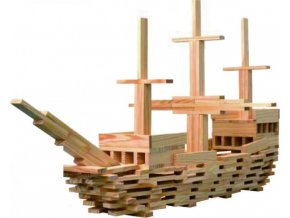 Prkna/Desky stavební dřevo 250 ks v krabici