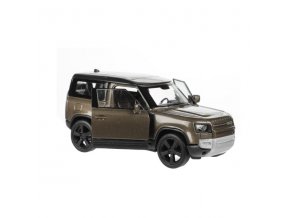 Auto Welly Land Rover 2020 Defender kov/plast 12 cm na zpětné natažení