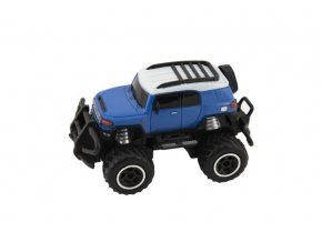 Auto RC mini SUV plast 14 cm 27MHz na dálkové ovládání na baterie se světlem v krabici 16x12x10 cm