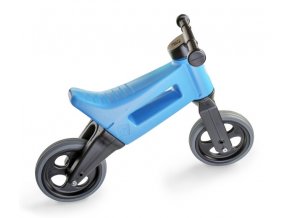 Odrážedlo Funny Wheels Rider Sport modré 2v1, výška sedla 28/30 cm nosnost 25 kg