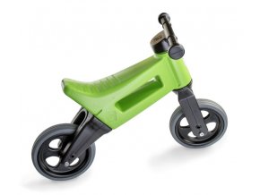 Odrážedlo Funny Wheels Rider Sport zelené 2v1, výška sedla 28/30 cm nosnost 25 kg