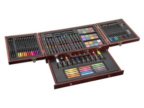 Sada na malování - Art box kreativní sada 103 ks v dřevěném kufříku