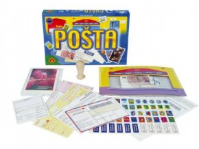 Pošta vzdělávací společenská hra v krabici