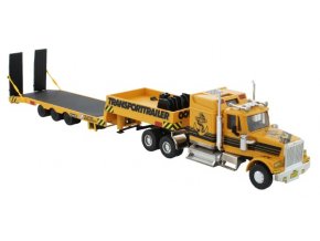 Stavebnice Monti System MS 46 Transport Trailer Western Star 1:48 v krabici