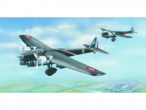 Model Amiot 143 1:72 25,7x31,5 cm v krabici