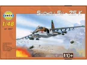 Model Suchoj SU-25 K 1:48 v krabici