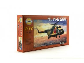 Model Mil Mi-8 SAR 1:72 25,5x29,5 cm v krabici