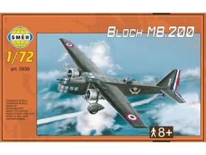 Model Bloch MB.200 31,2x22,3 cm v krabici