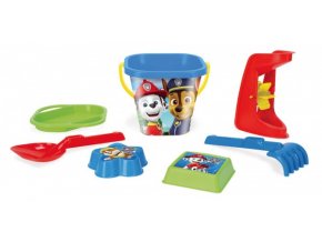 Sada na písek 7 ks plast PAW PATROL/TLAPKOVÁ PATROLA