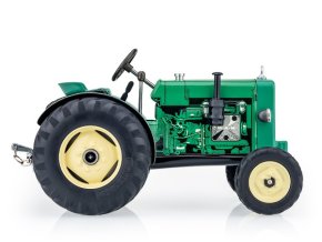 Traktor MAN AS 325A zelený na klíček kov 1:25 v krabici