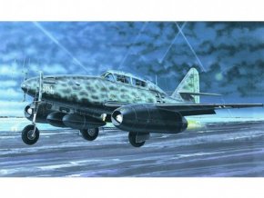 Model Messerschmitt Me262 B-1a/U1 14,7x17,4 cm v krabici