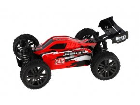 Auto RC Buggy Bonzai Jubatus terénní 30 cm plast červené 2,4GHz na bat.+2xdob. pack v krab. 40x14x21 cm