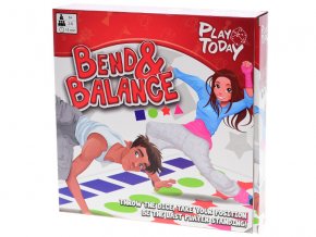 Společenská hra "Prohni se a balancuj" 170x120 cm v krabičce