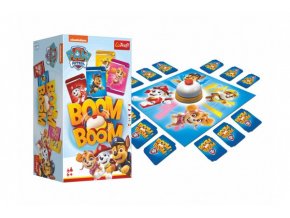 Boom Boom TLAPKOVÁ PATROLA/PAW PATROL společenská hra v krabici