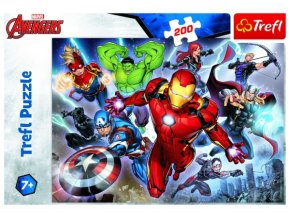 Puzzle Disney AVENGERS 200 dílků 48x34 cm