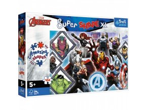 Puzzle 104 XL Super Shape Vaši oblíbení AVENGERS/THE AVENGERS 60x40 cm v krabici