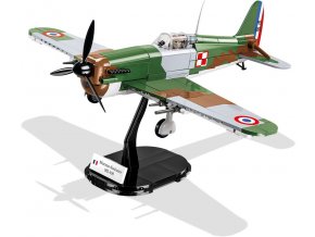 World War II Morane-Saulnier MS.406, 1:32, 317 kostek, 1 figurka