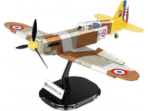 World War II Dewoitine D.520, 1:32, 335 kostek, 1 figurka