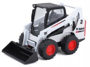 Minibagr Bobcat S590 10 cm kov se lžicí na setrvačník v krabičce