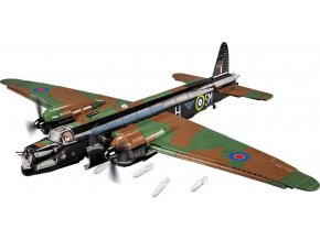 World War II Vickers Wellington Mk. II, 1:37, 1162 kostek, 2 figurky