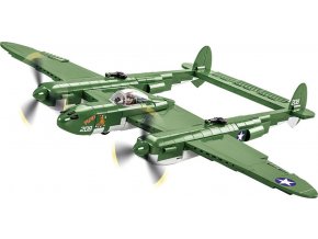 World War II Lockheed P-38H Lightning, 1:32, 545 kostek, 1 figurka