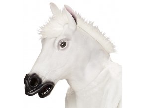 Maska bílý kůň