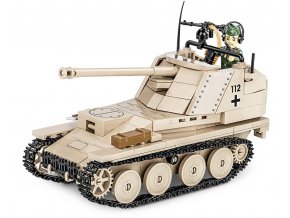 World War II Marder III Ausf. M, 1:35, 367 kostek, 1 figurka