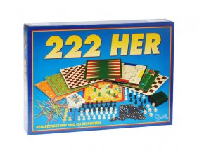 Společenská hra 222 her v krabičce