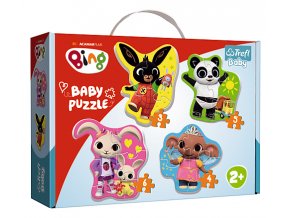 Puzzle baby BING Bunny a přátelé v krabici