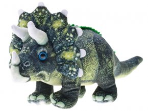 Triceratops plyšový 38 cm stojící