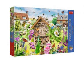 Puzzle Premium Plus - Čajový čas: Domeček pro včelky 1000 dílků 68,3x48 cm