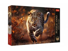 Puzzle Premium Plus - Photo Odyssey: Divoký leopard 1000 dílků 68,3x48 cm