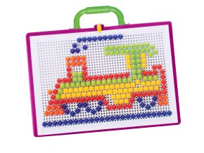 Mozaika kloboučky 272 ks s tabulkou