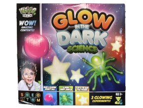 Glow in the dark - sada pokusů v krabičce