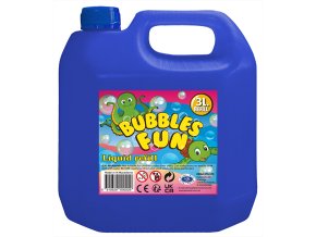 Bublifuková náplň 3 L v plastovém kanystru