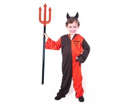 Kostým čert s čelenkou (S)