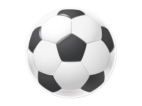 Jedly papir fotbalovy mic